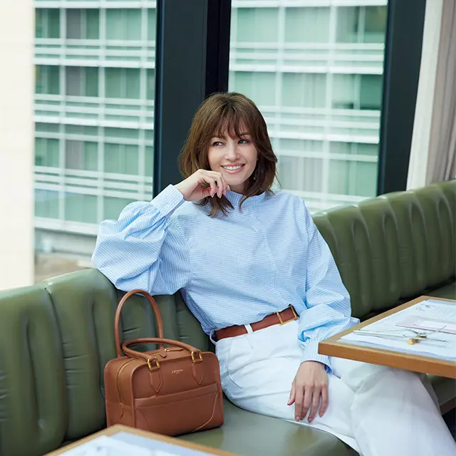 ちょっとレトロなギンガムチェックで さわやかに愛らしさをトッピング