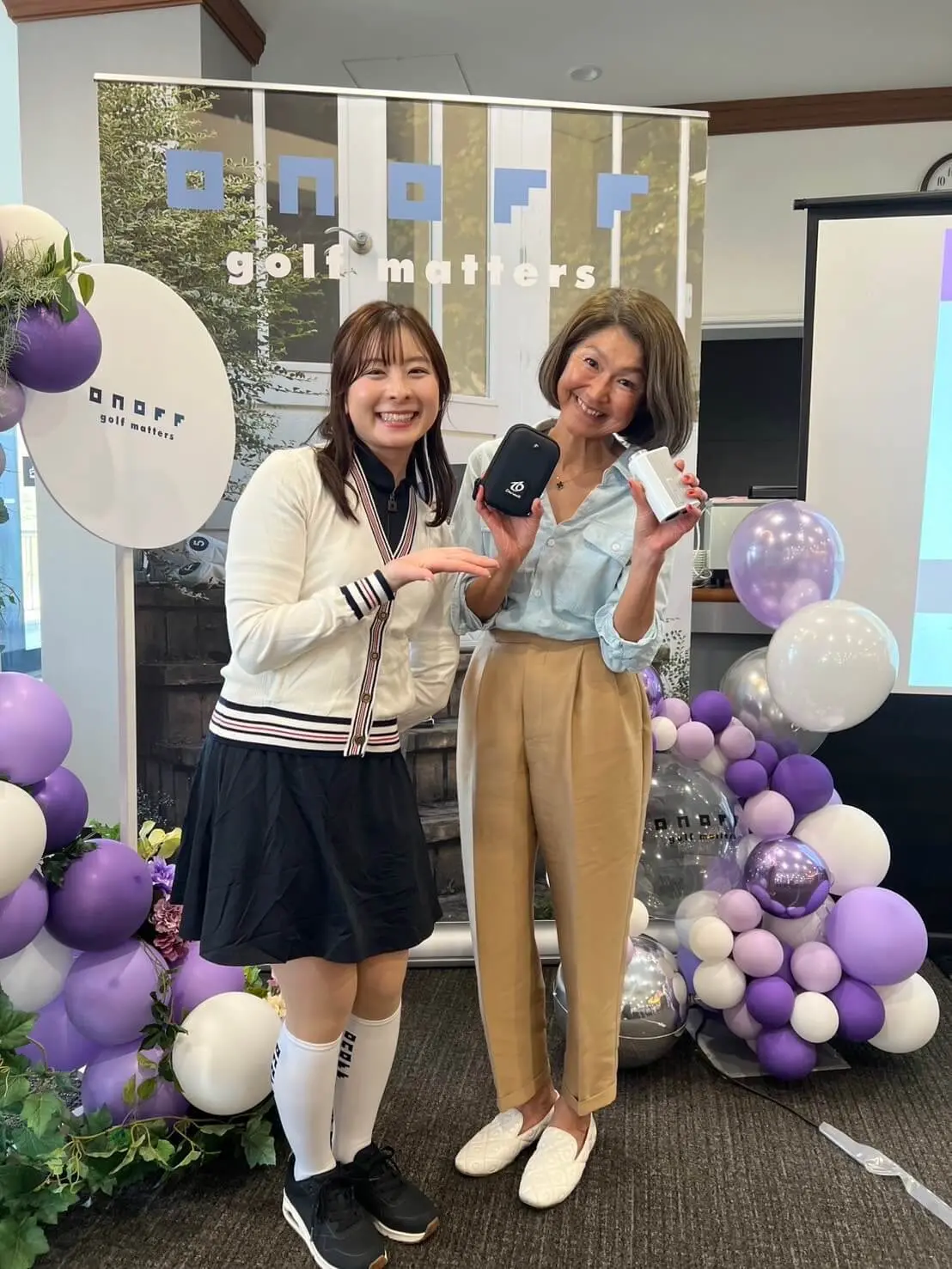 コンペで10位になり豪華賞品、距離計をゲットし写真撮影