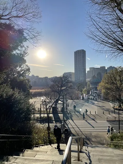 上野公園から見る不忍池