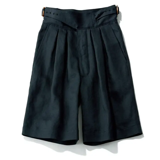ミリタリーアイテムのグルカパンツのハーフパンツ仕様