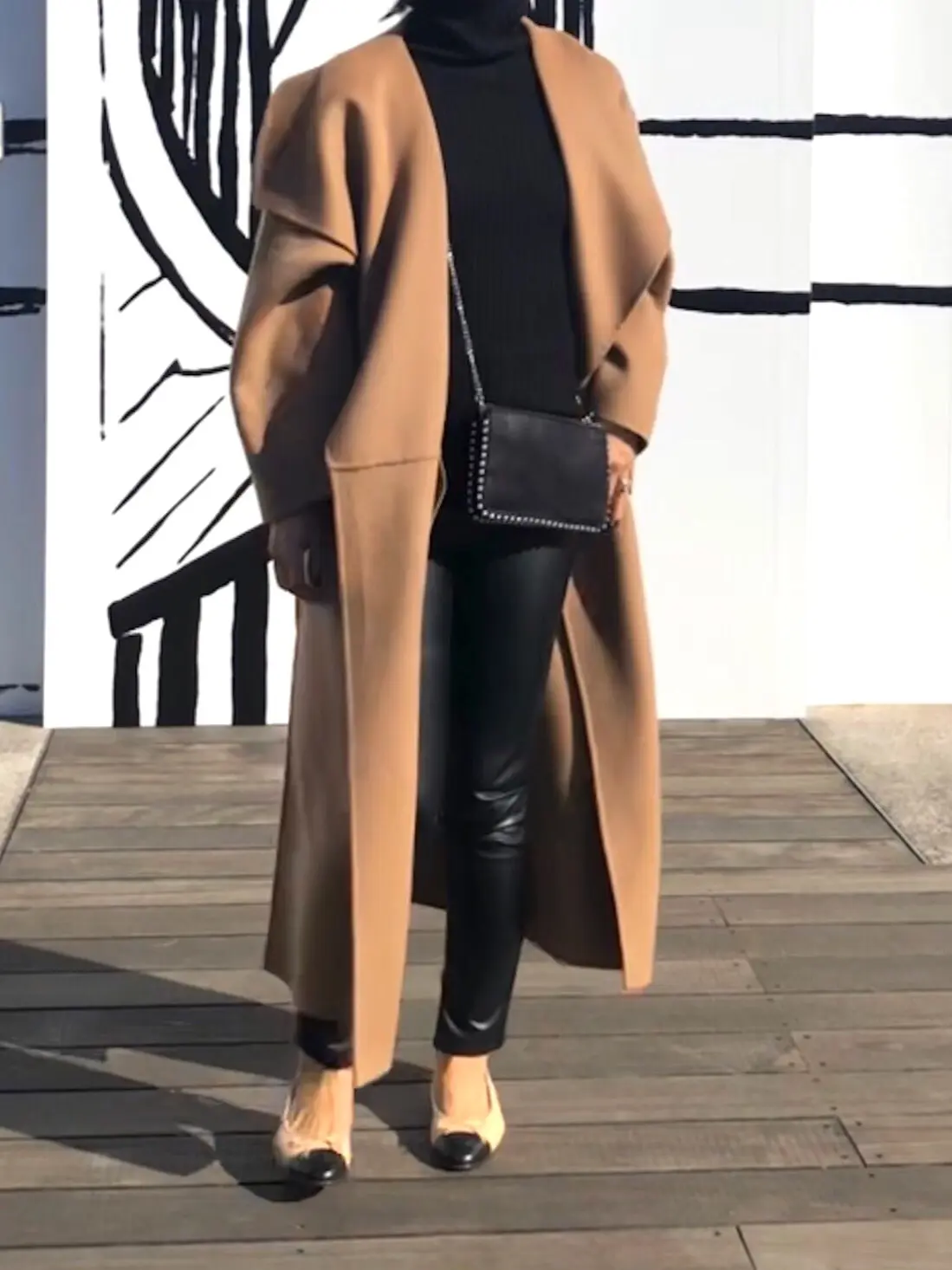 お気に入りキャメル色のコートとシャネル展の画像_3