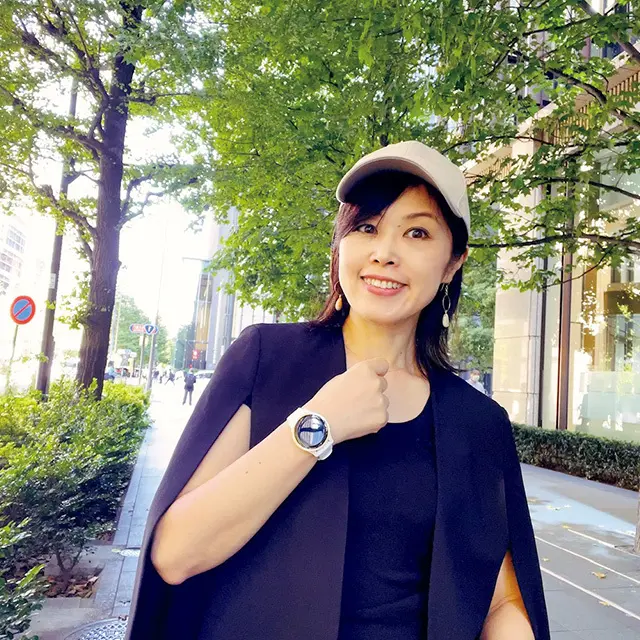 スマートウォッチで 睡眠管理。歩いたり カフェイン調整で対策 （ YUMIKOさん ）