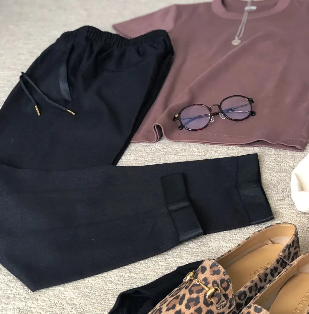 甲深シューズ&ウエストゴムのテーパードの画像_3