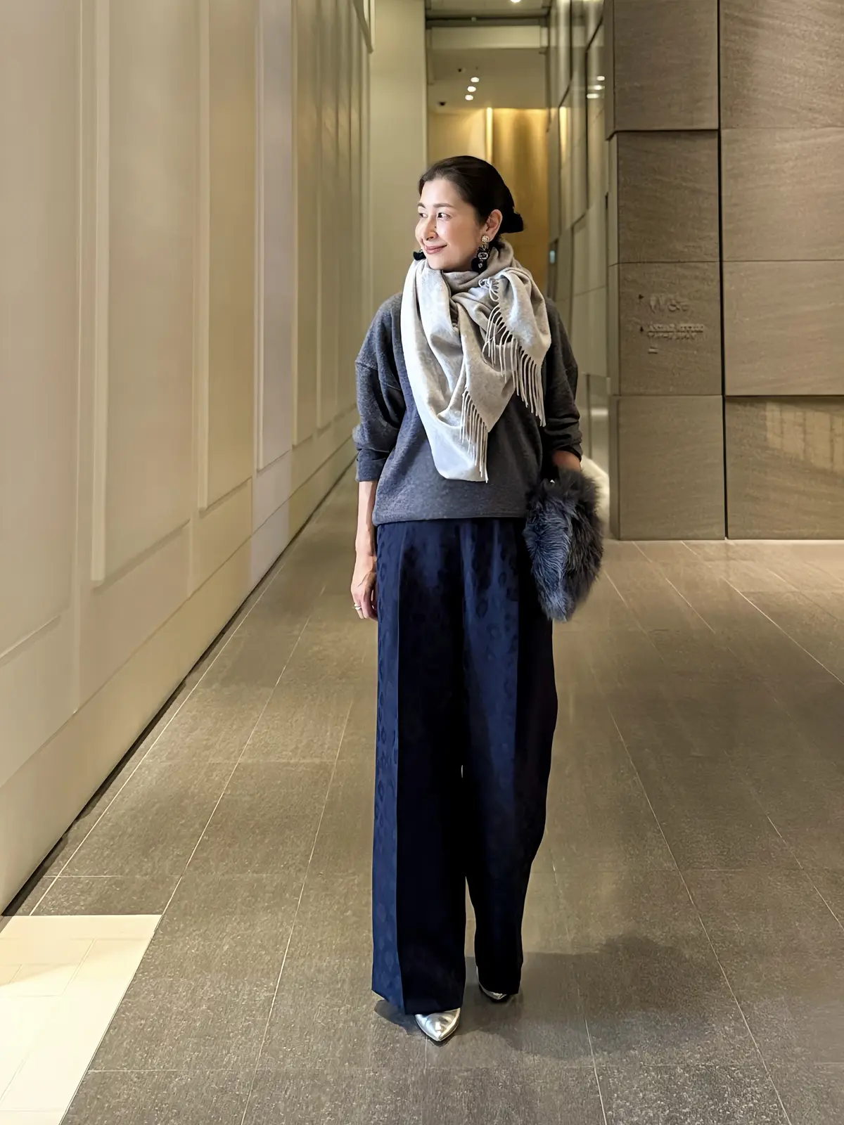 50代　冬のオシャレが華やぐボトムスでおの画像_5