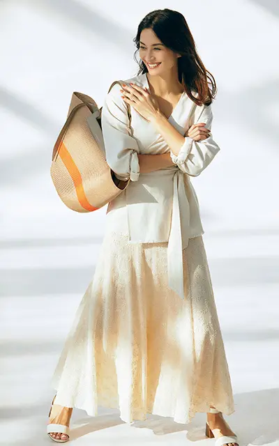 春は“しゃらりん”と揺れるスカートで、一の画像_7