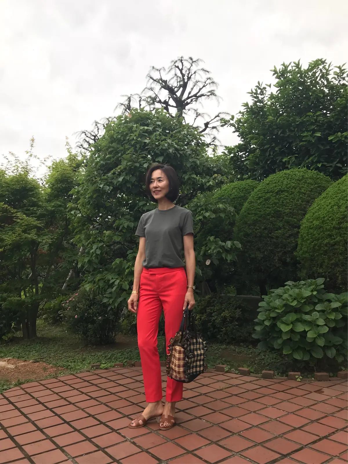 私の黒・白・カーキのTシャツコーデ☆の画像_5