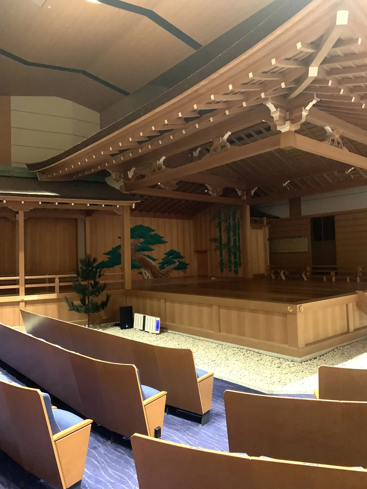 観世能楽堂　能舞台
