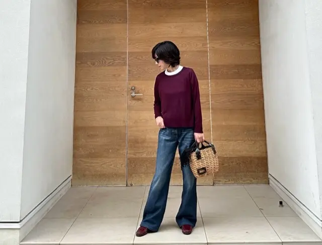 ZARAで楽しむトレンド・バーガンディカの画像_3