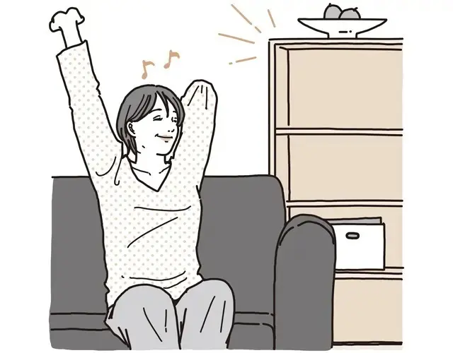 心や思考が整理され、メンタルが落ち着く