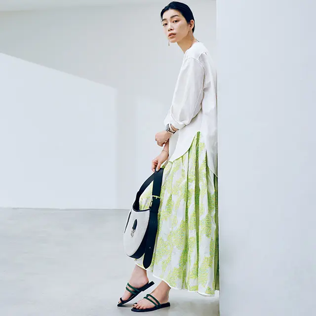 水彩画のような柄