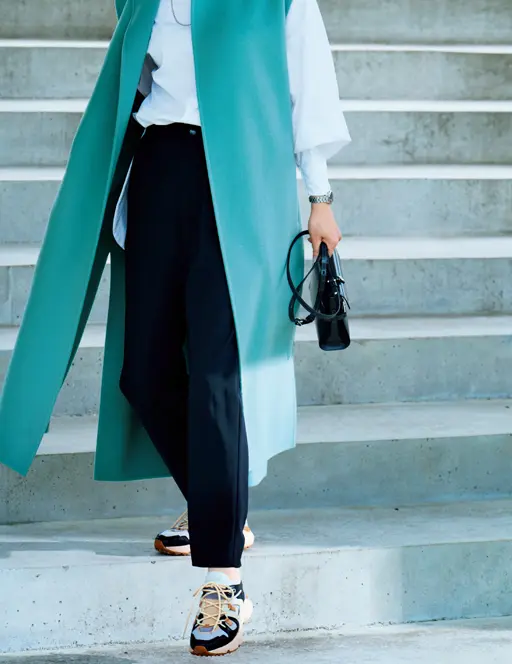 【富岡佳子のトレンドパンツコーデ4選】ワンランクあかぬける着こなしへと導くアイテムを厳選