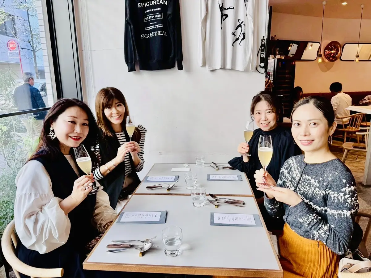 久しぶりに再会したお友達との楽しいランチタイム♡