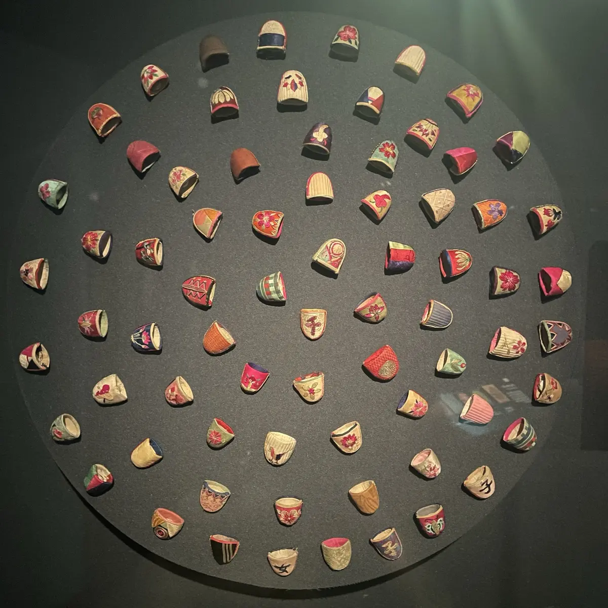 ソウル工芸博物館の展示、指ぬき