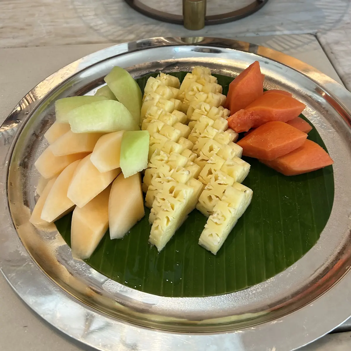 ウォルドーフアストリアの朝食　　Waldorf Astoria Bangkok