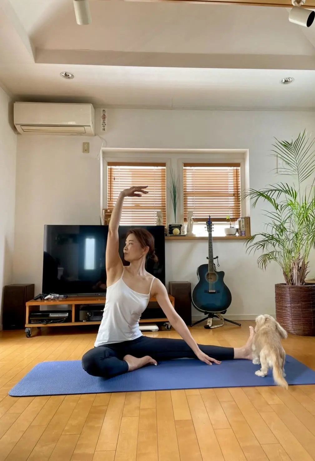 おうちフィットネスはバレエストレッチで。