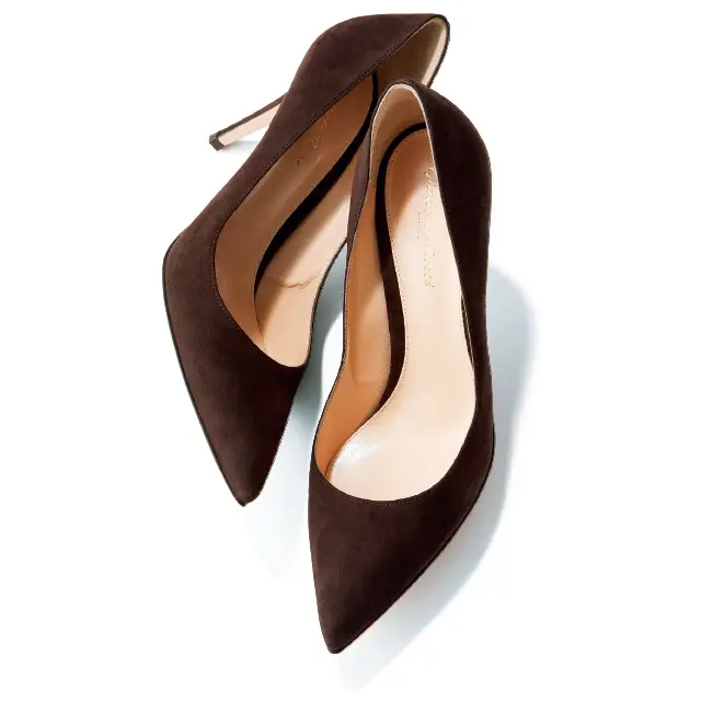 ブラウン　パンプス　ジャンヴィト ロッシ
