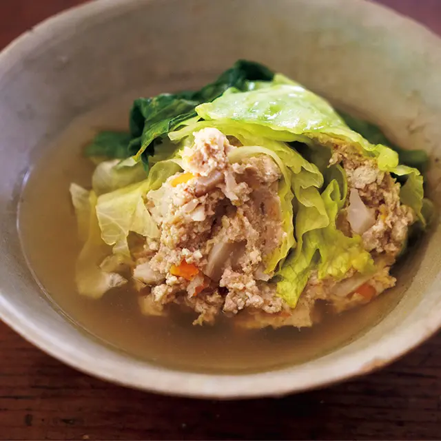 豆乳を加え、クリーミーな豆乳鍋仕立てにしても美味。