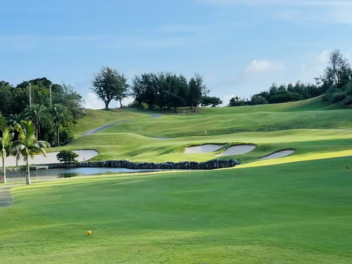 ハイビスカス　2番ホール