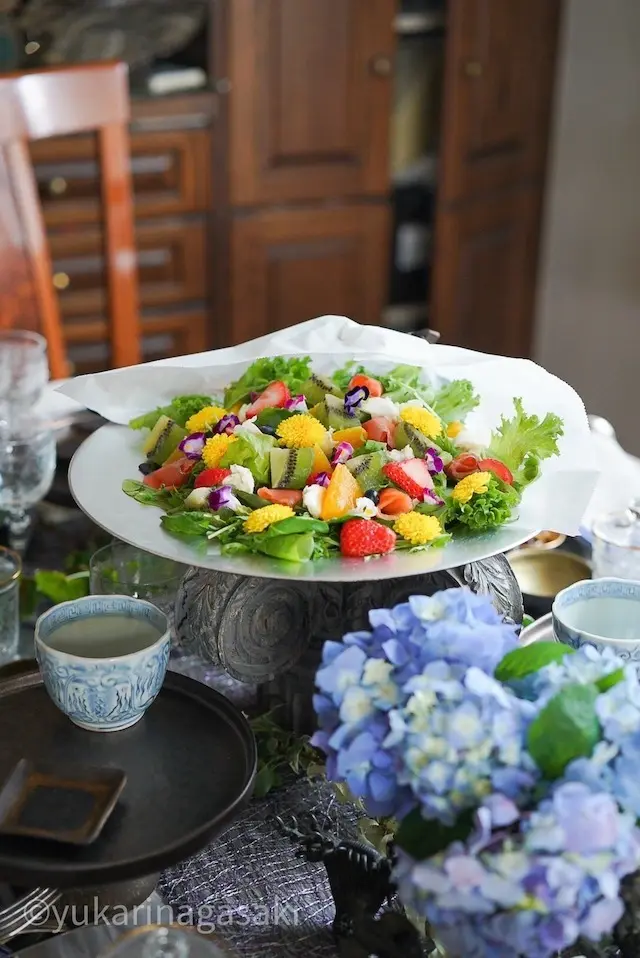 美サラダ　ブーケサラダ