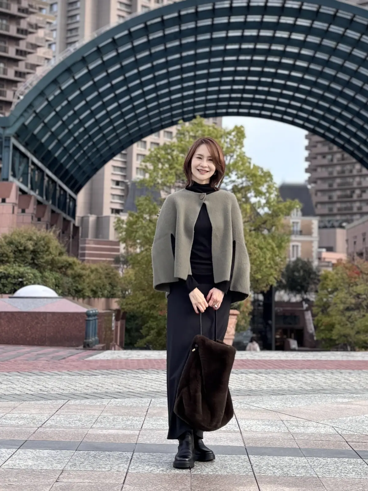 冬色コーデでタイ料理ランチの画像_7