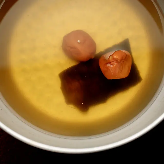 脂ののった魚や豚肉にぴったりの梅出汁