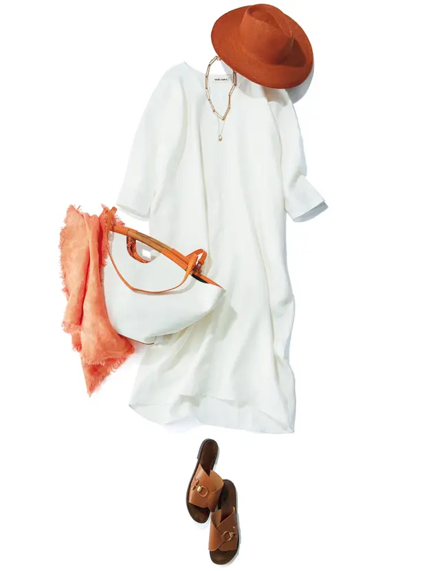 レイチェル クレイヴンのワンピースコーデ