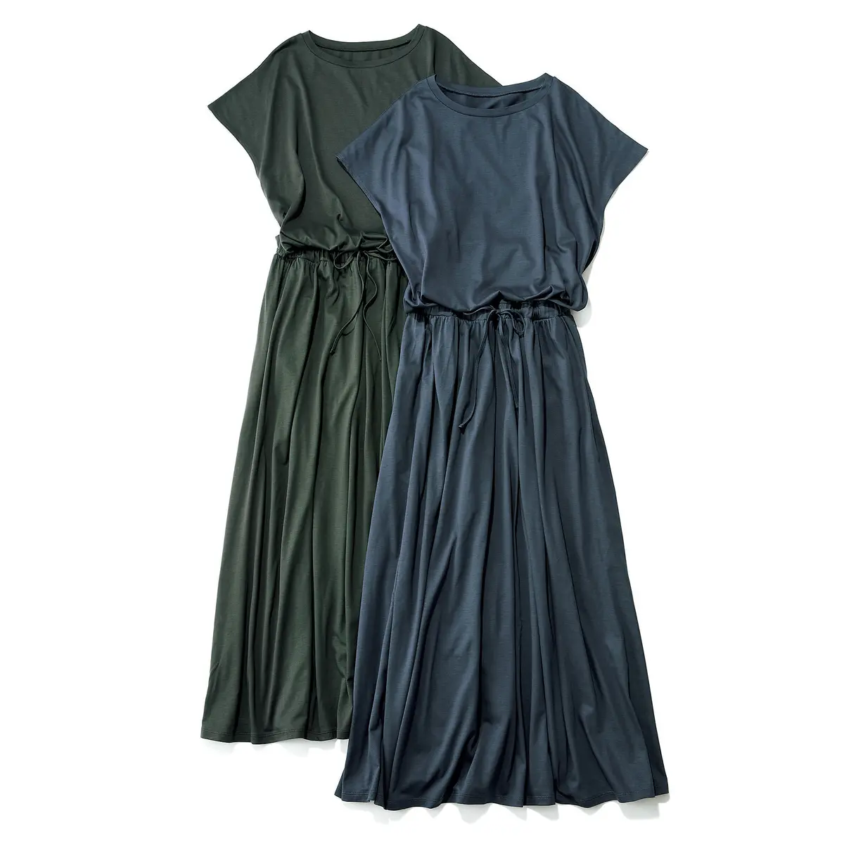 一枚でスタイルが完成！「HAUNT×éclat」洗えるジャージードレス