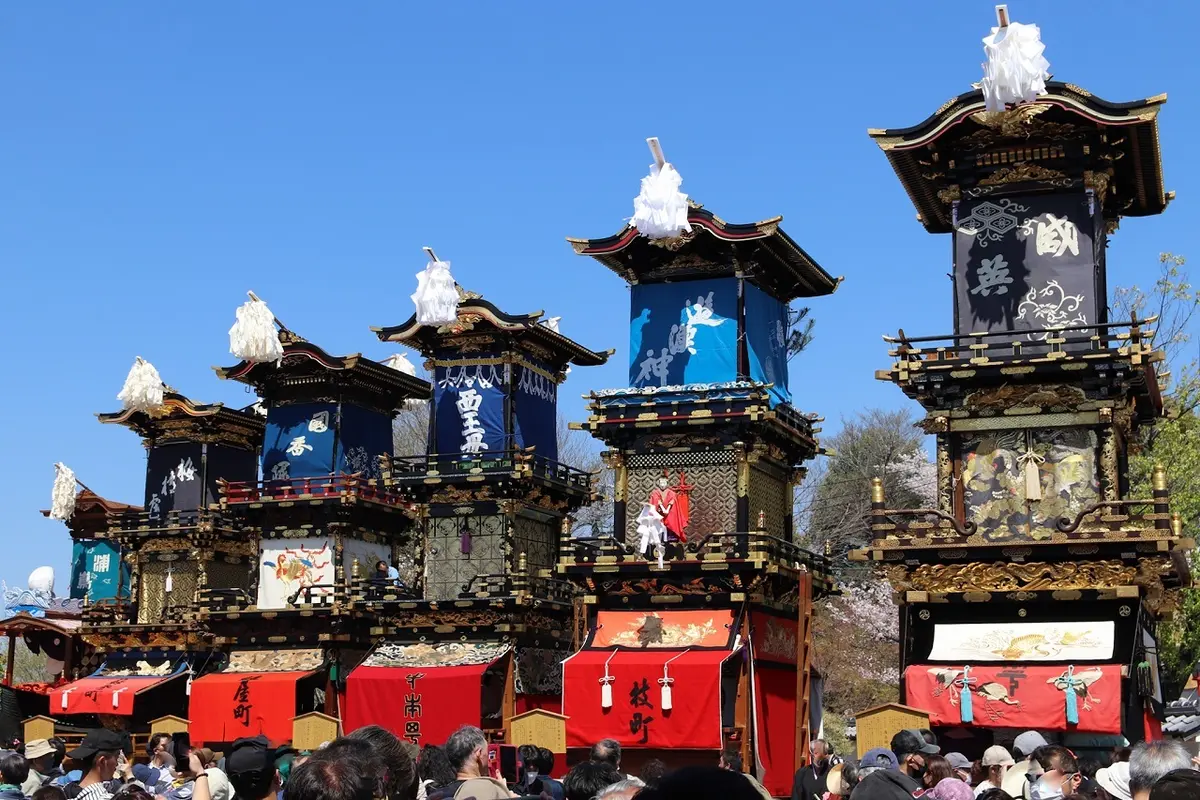 犬山祭りの車山（やま）