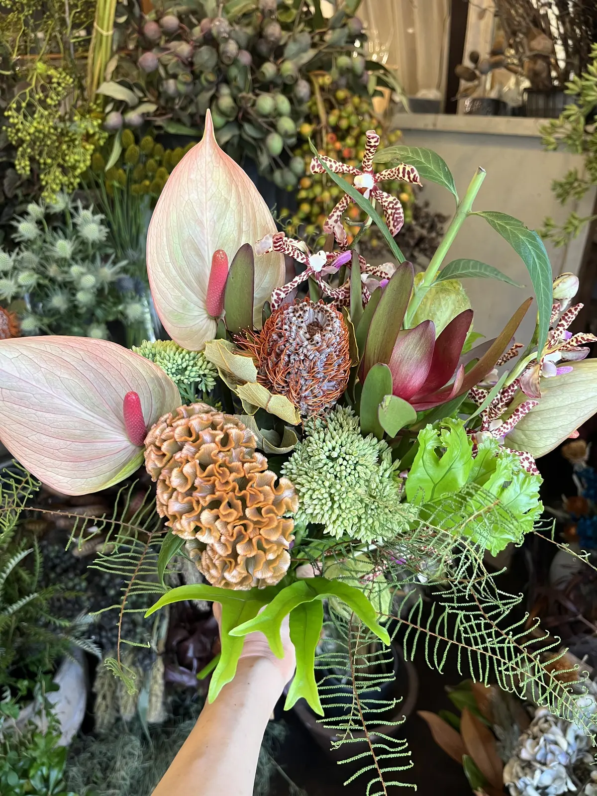 最後にトロピカル感あるブーケをの画像_14