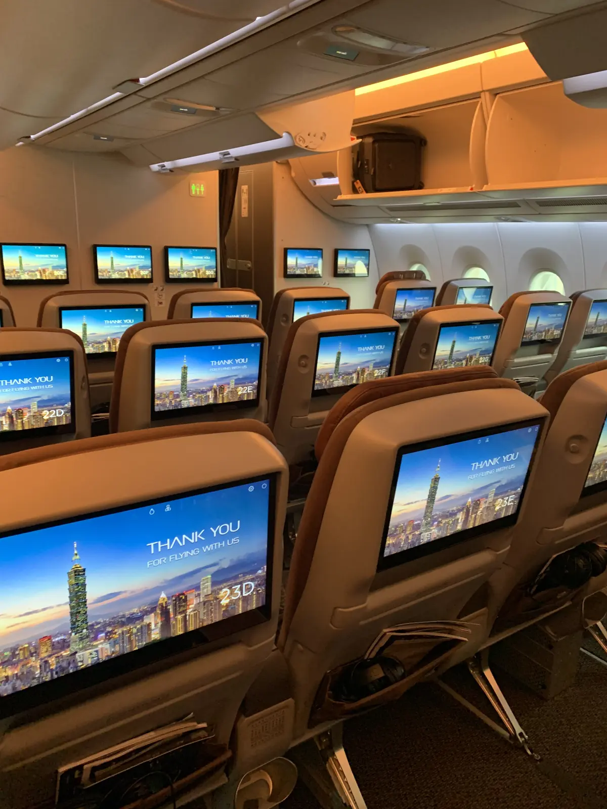 スターラックス航空エコノミークラス座席