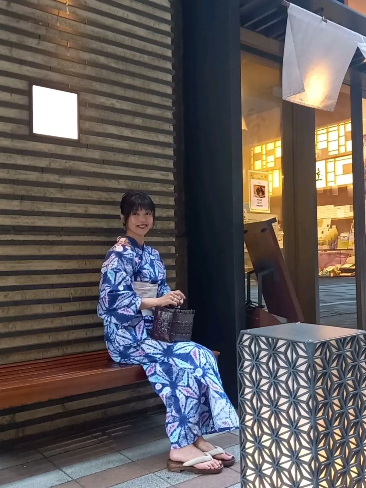 浴衣で日本橋の街を歩く♡の画像_5