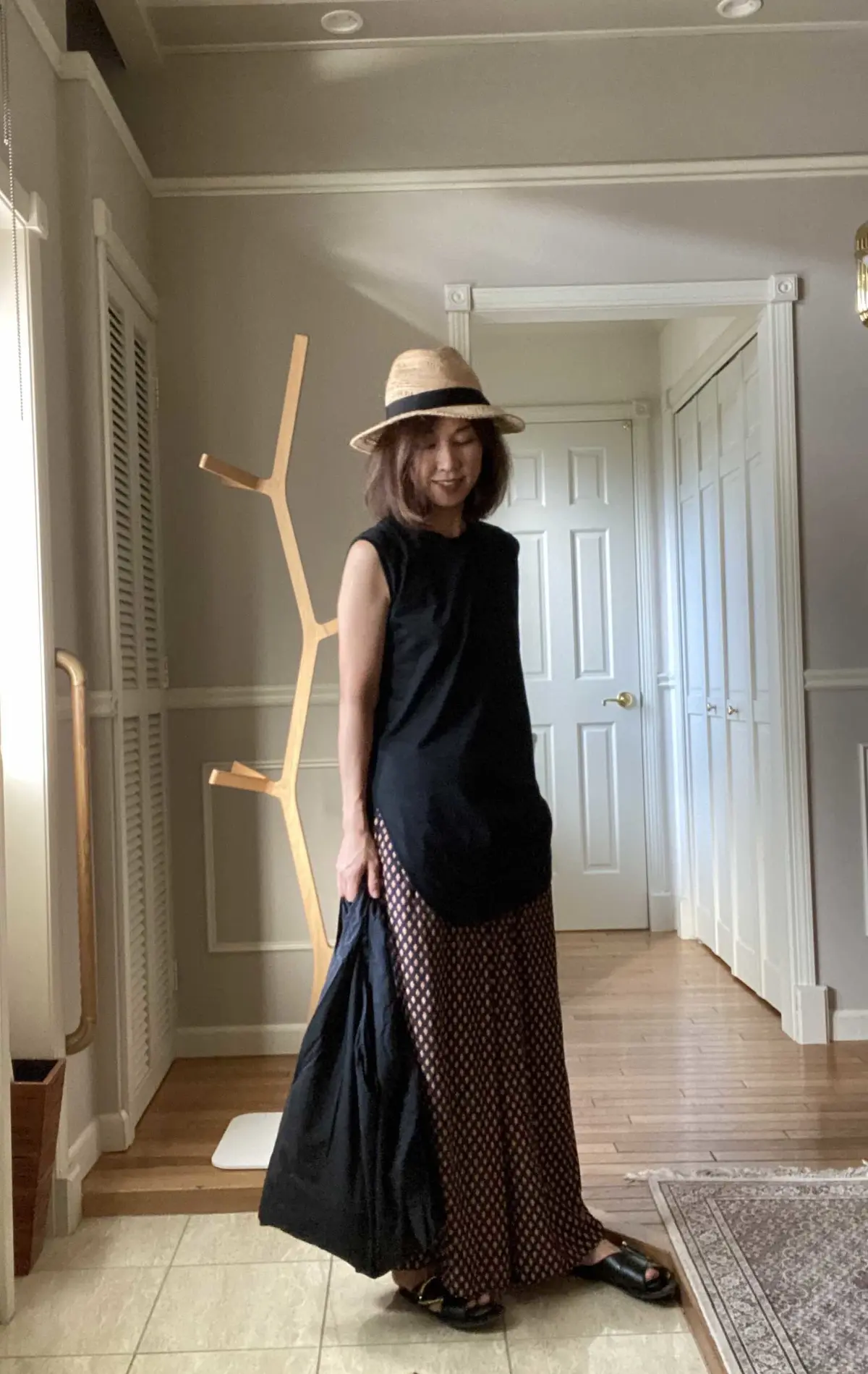 夏黒　ATONロングノースリーブTの画像_3