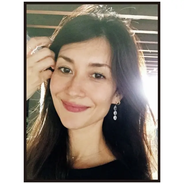 ローズクォーツ（愛の石として知られるヒーリングのクリスタル）のイヤリング