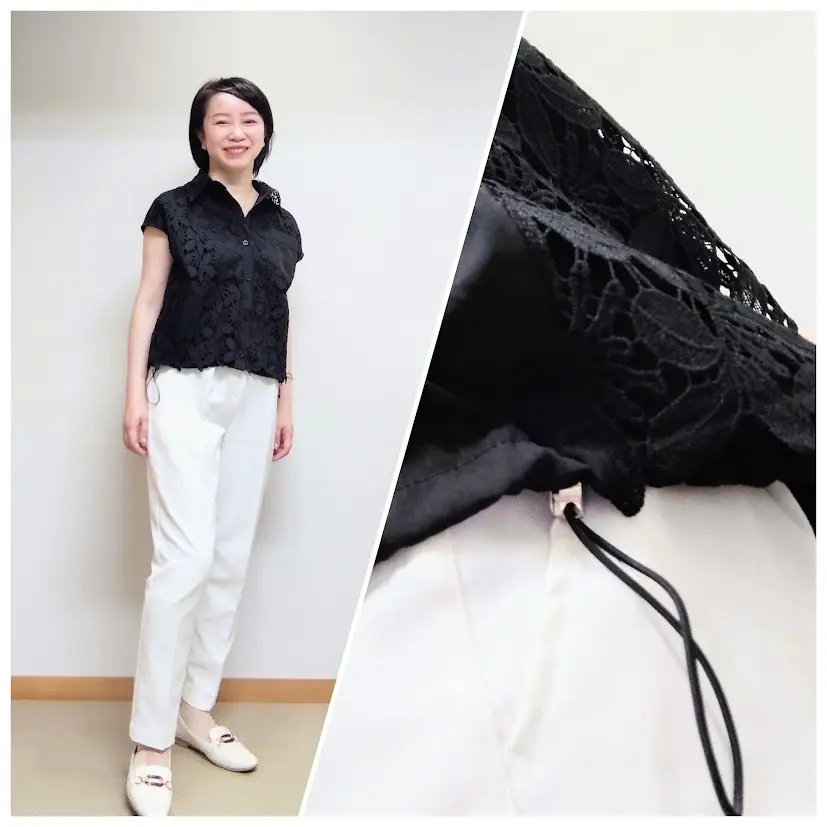 7月前半。アラフィフ秘書お仕事毎日服の画像_3