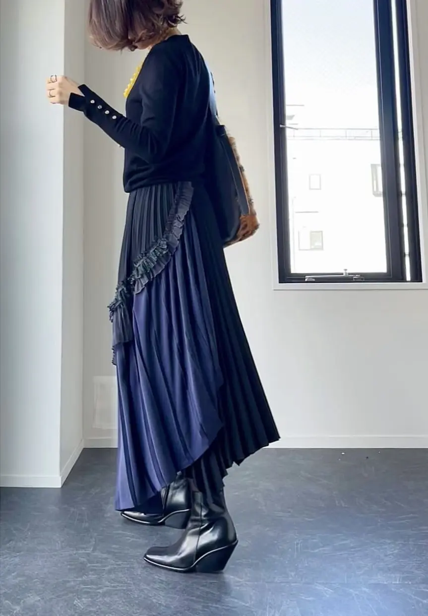 プリーツスカートLOVE❤︎4コーデの画像_7