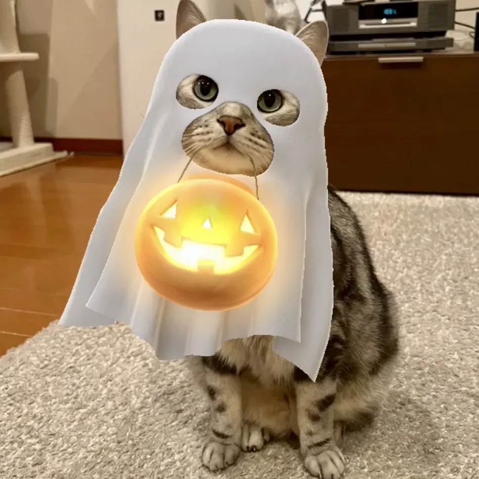 SNOWで、仮装したアラン