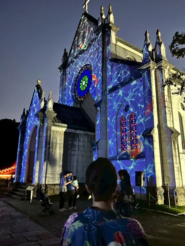 聖ザビエル天主堂プロジェクションマッピング