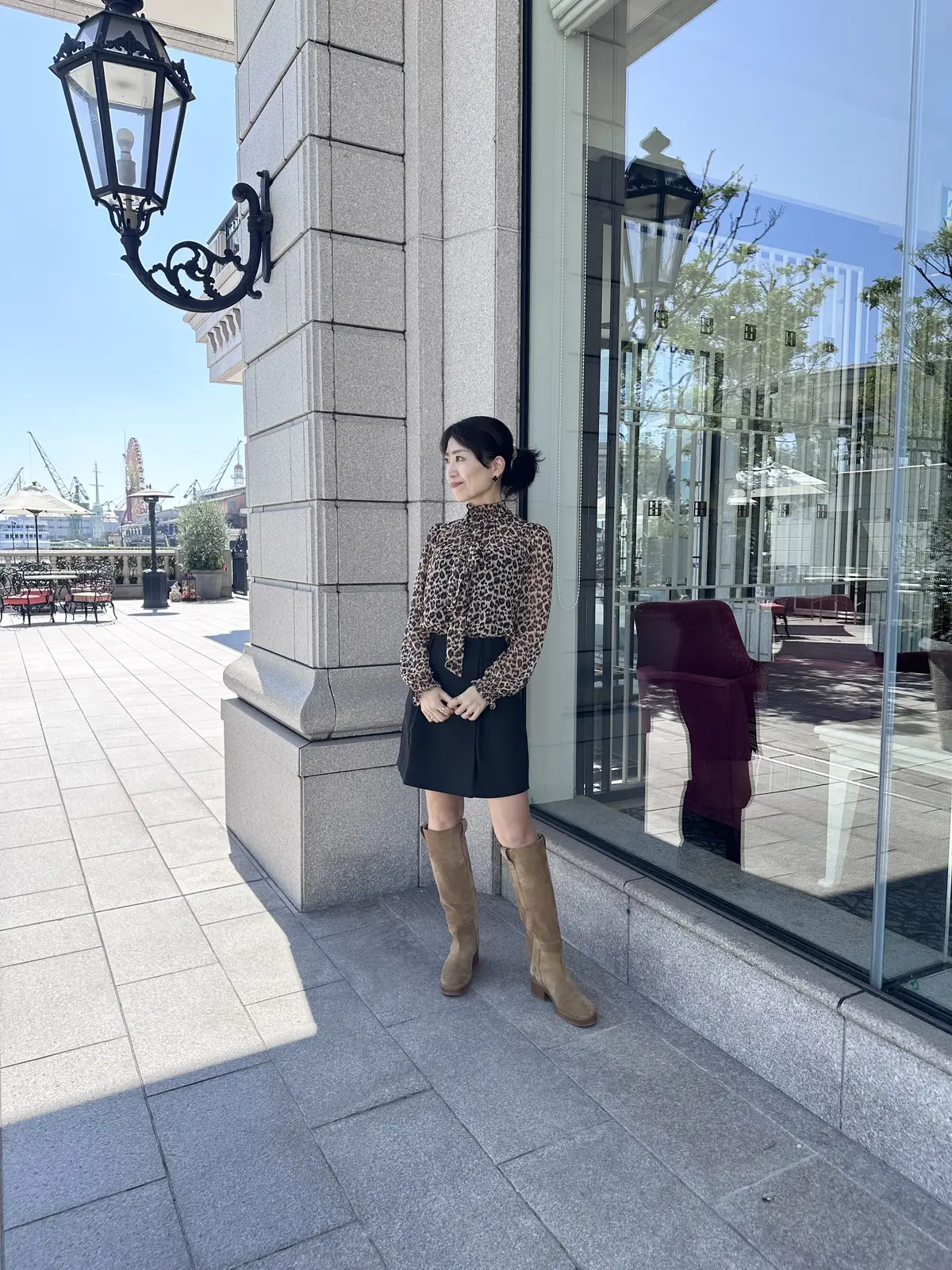 【秋ファッション】レオパード柄をエレガンの画像_2