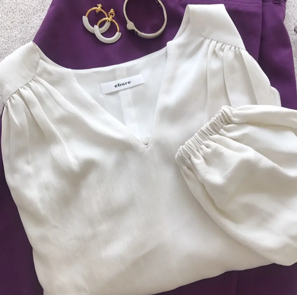 展示会で春のブラウスデビューの画像_1