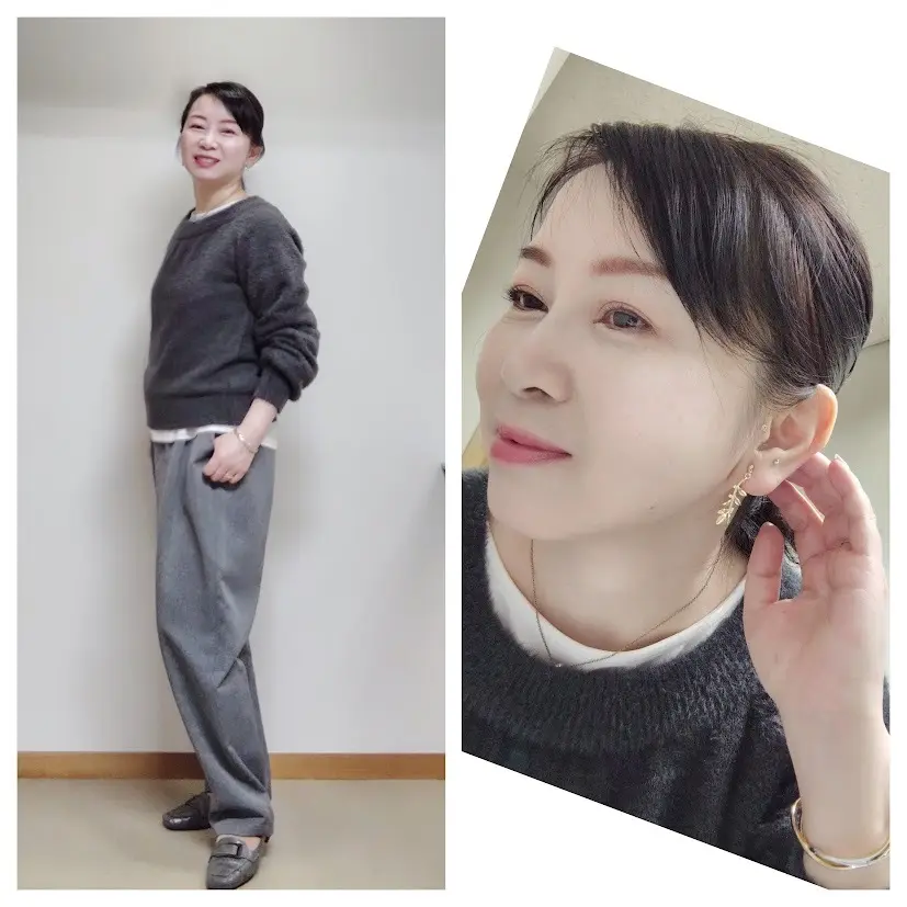 1月仕事始め。アラフィフ秘書お仕事毎日服の画像_2