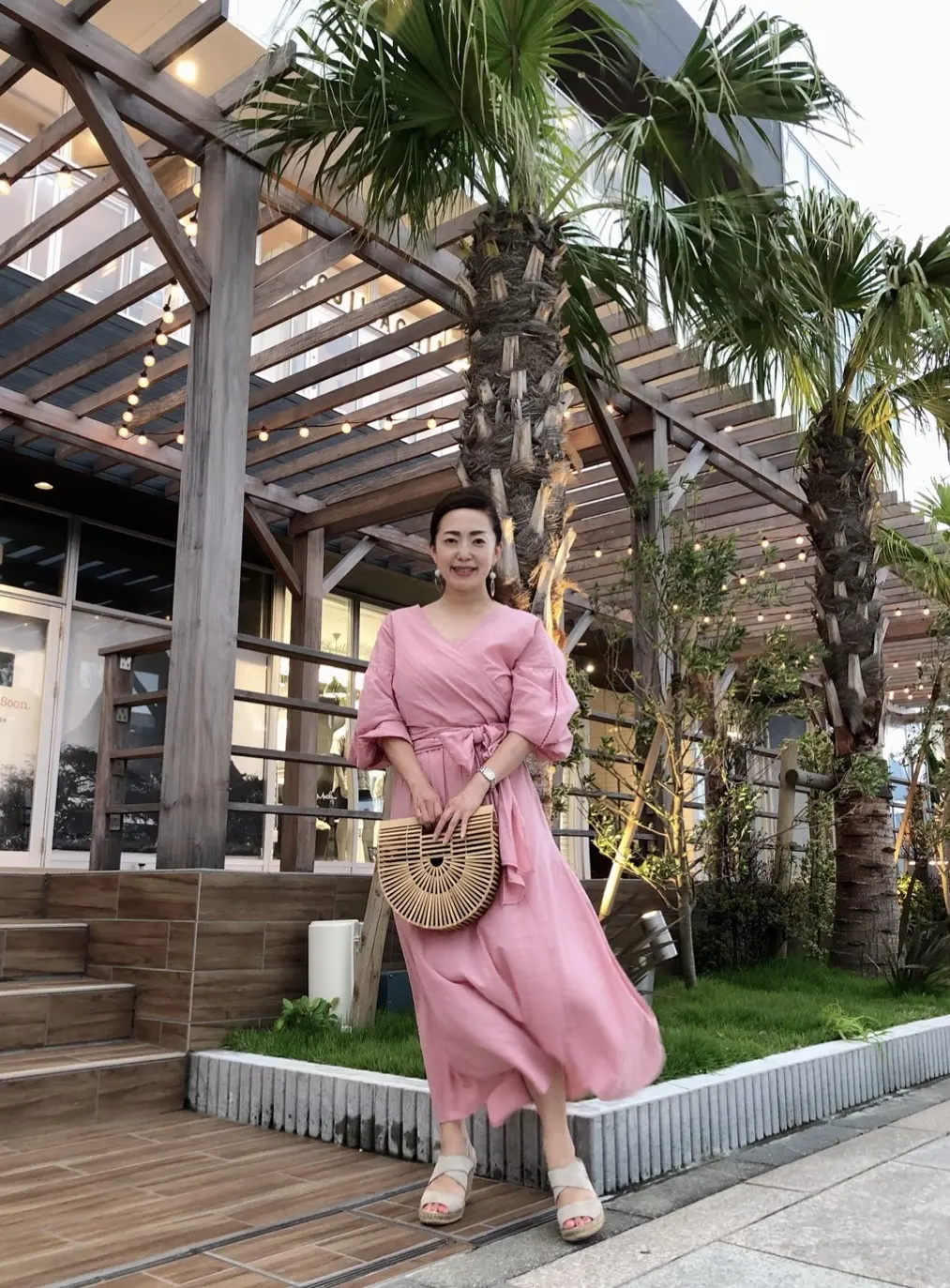 カシュクールワンピースで江ノ島のNewスの画像_1