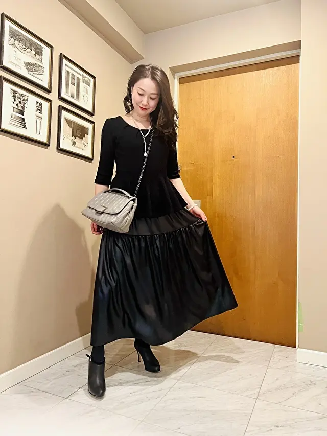 ブラックコーデ