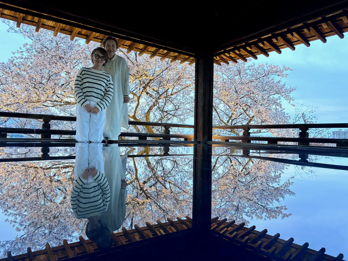 滋賀県 円城寺 三井寺 観月舞台