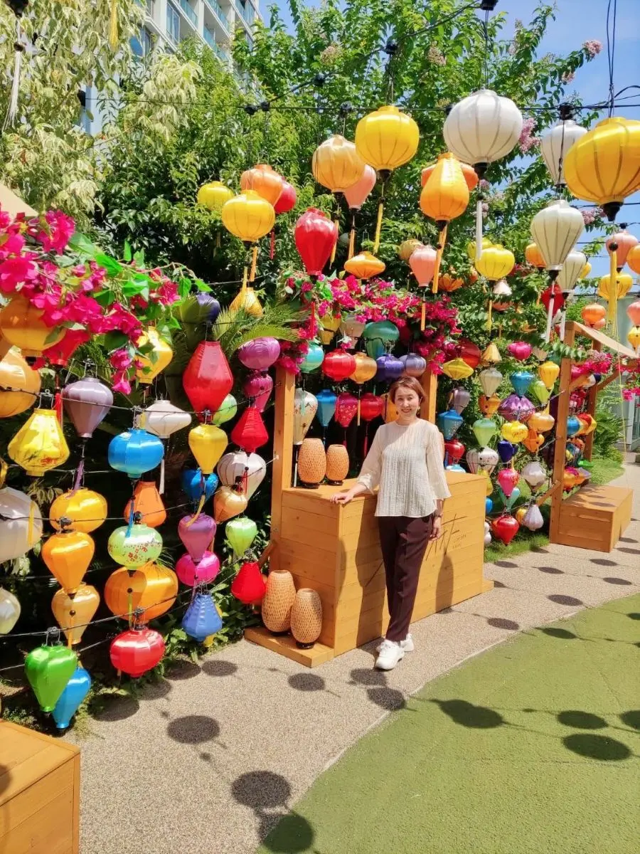 横浜ベイクオーターのランタンナイト