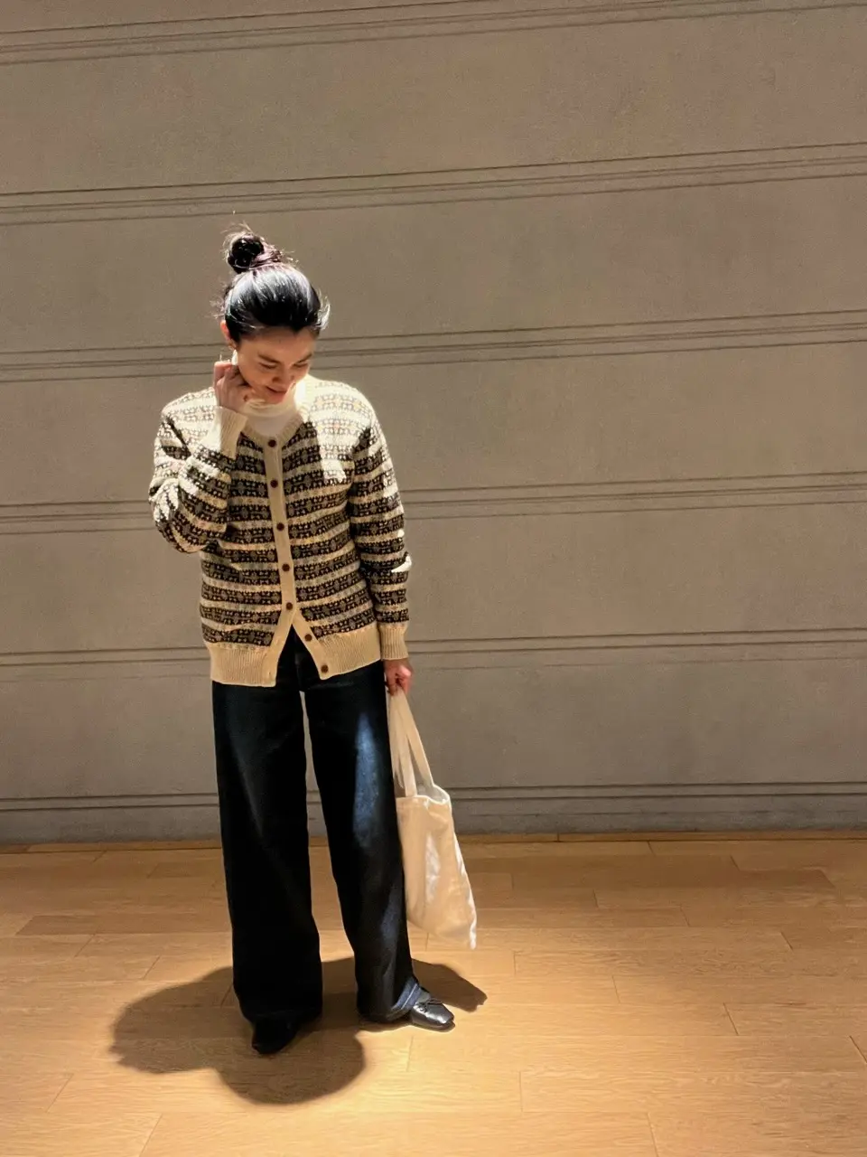 下北沢デビュー♪思い出の古着カーディガンの画像_10