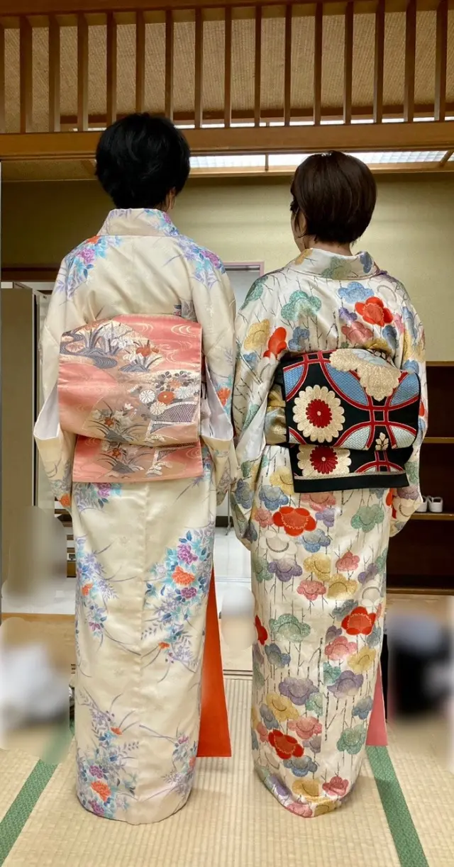 娘と習い事。着付け教室へ。CandleHere