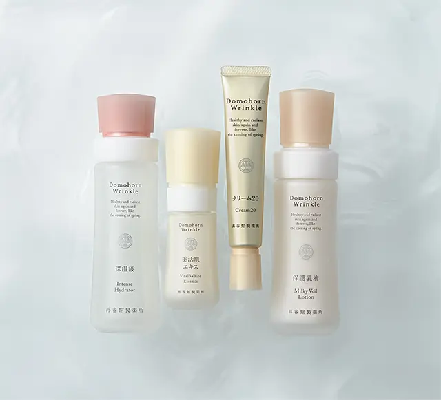 美肌の根本にアプローチする発想。 うるおう肌体力を鍛える 「ドモホルンリンクル」