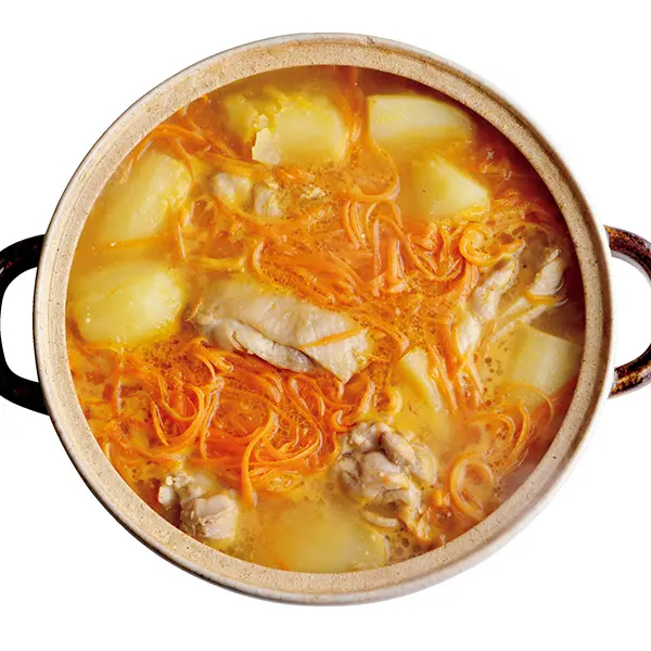 スープまで飲み干したい！ 鶏肉とじゃがいの画像_1