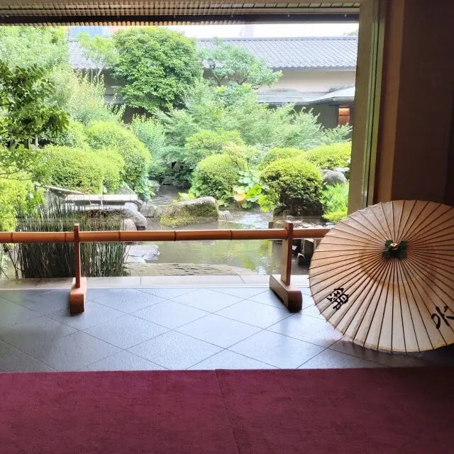 椿山荘　料亭　錦水　食事会　結婚