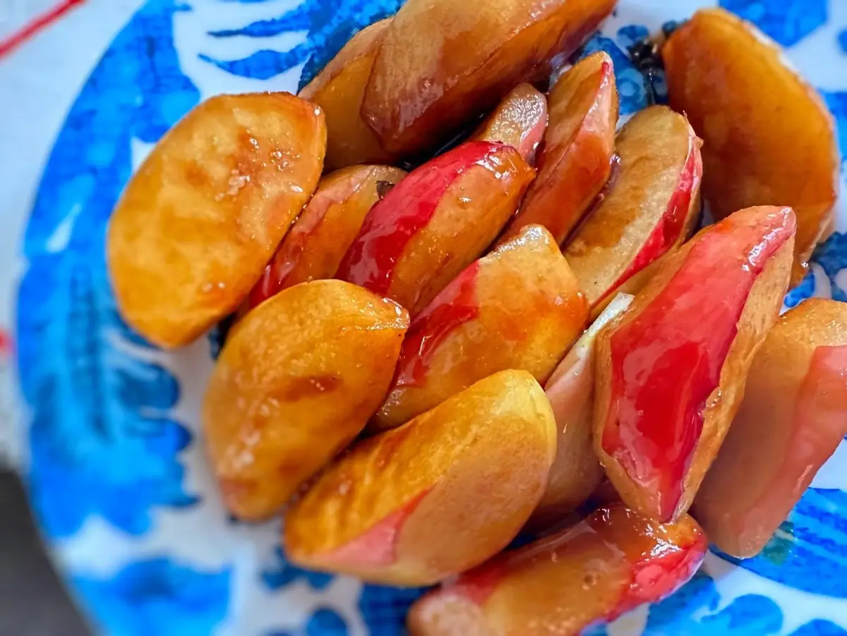 OurAge×Webエクラ　フライパンでりんごのキャラメリゼ